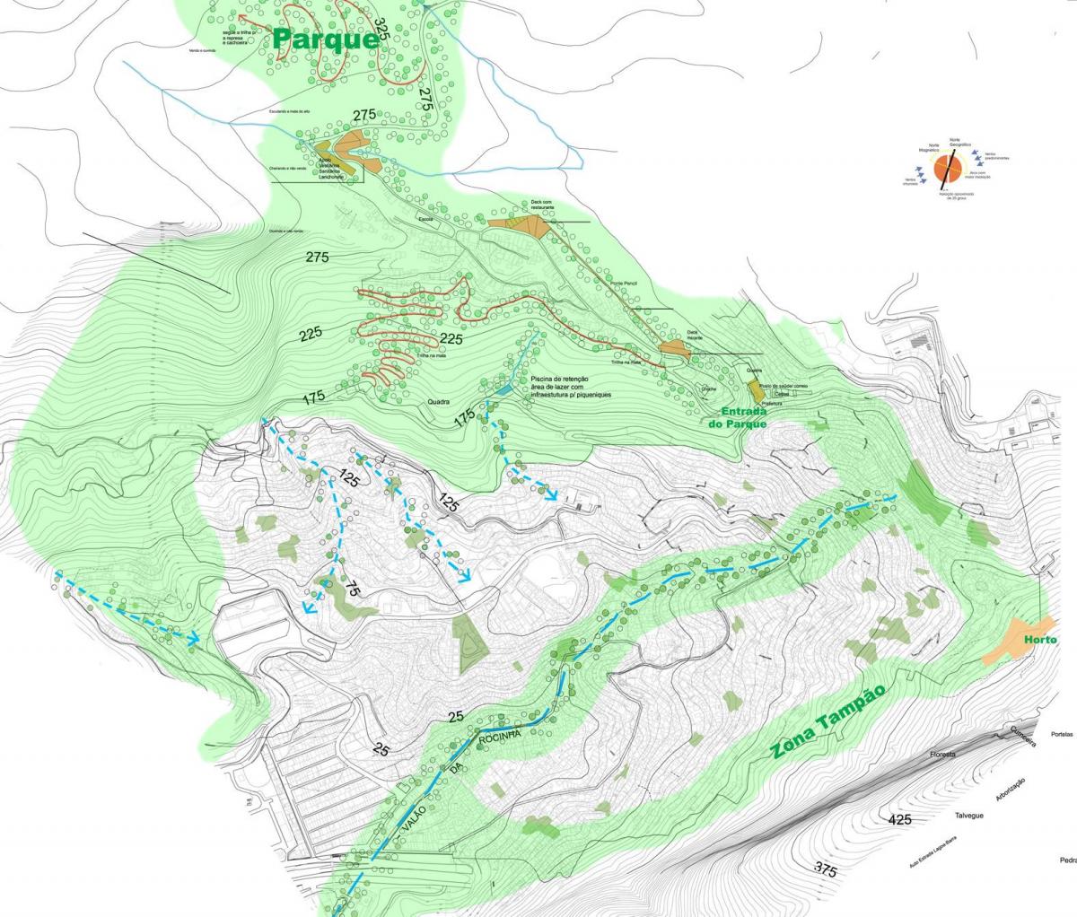 Mapa da Rocinha