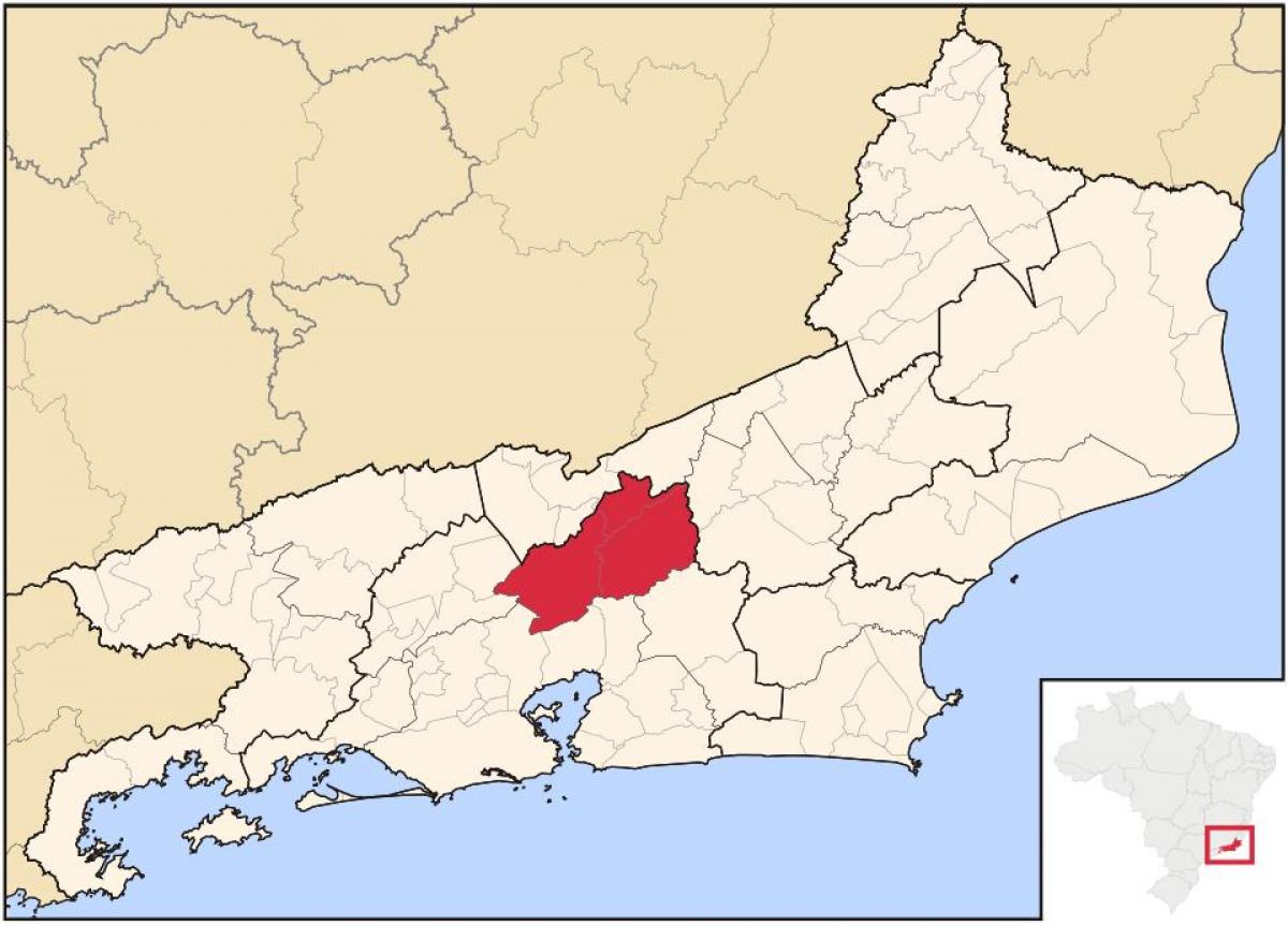 Mapa de Serrana