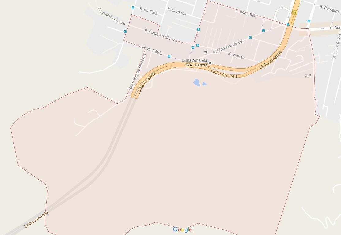 Mapa do Água Santa