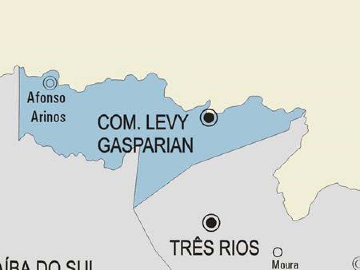 Mapa de Casimiro de Abreu município
