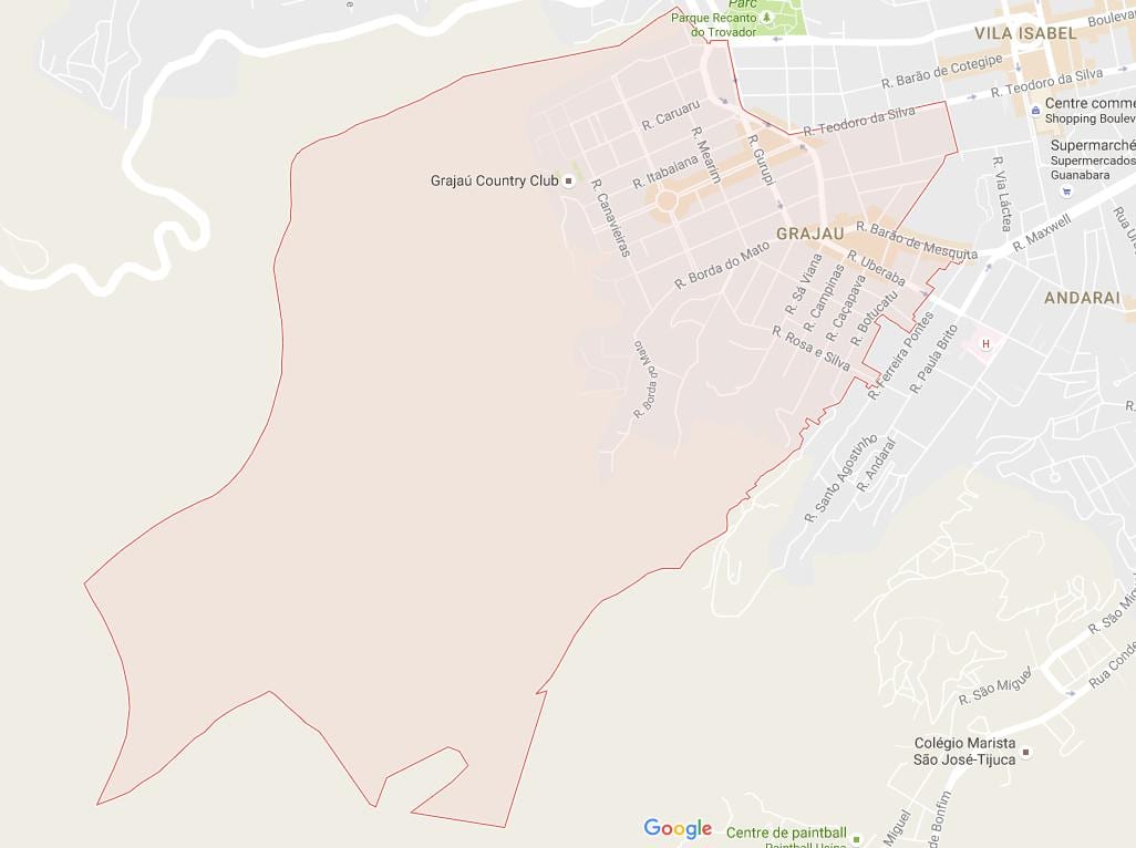 Mapa do Grajaú