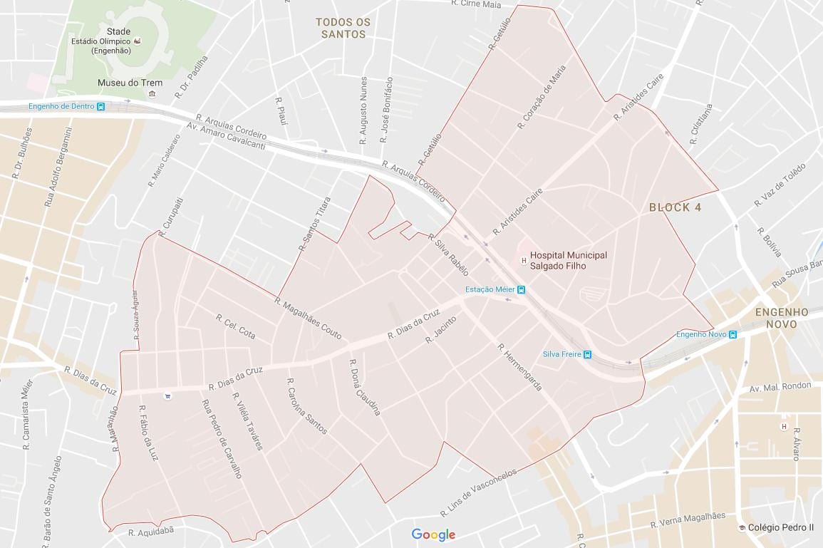 Mapa do Méier
