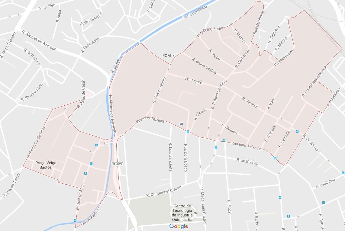 Mapa do Jacaré