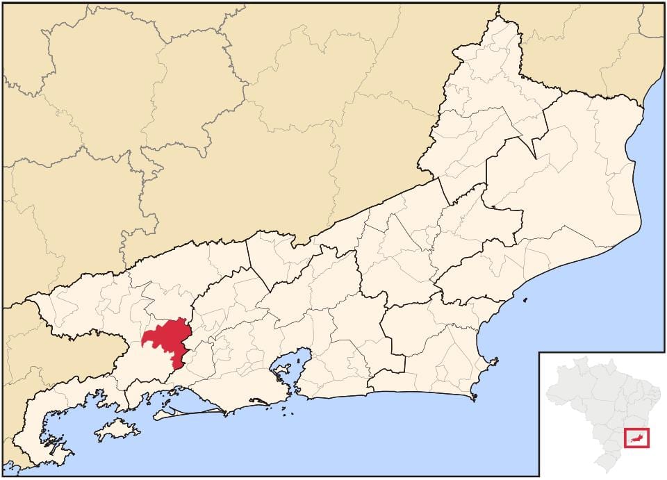 Mapa do Piraí