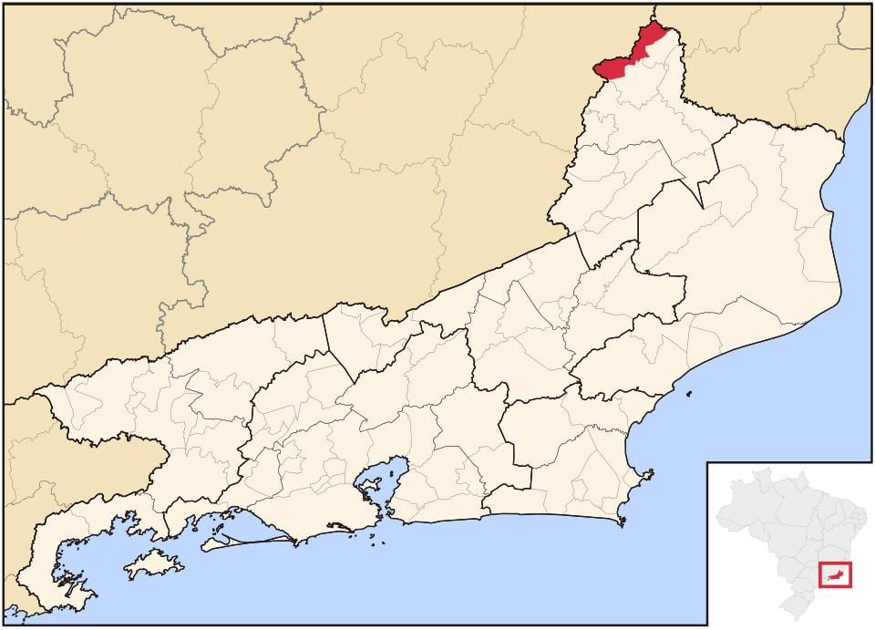 Mapa da Porciúncula
