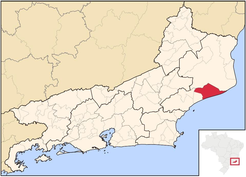 Mapa de Quissamã