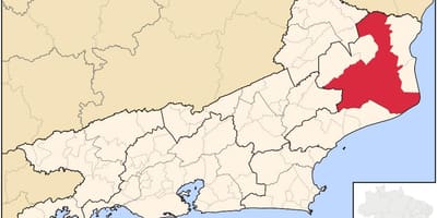 Mapa de Campos dos Goytacazes