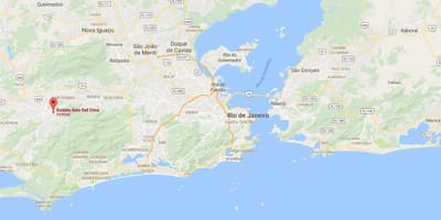 Mapa do estádio Ítalo del Cima