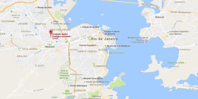 Mapa do jardim Zoológico do Rio de Janeiro