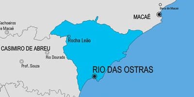 Mapa do município do Rio de Janeiro