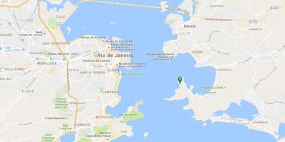 Mapa da praia de Adão