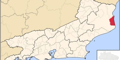 Mapa de São João da Barra