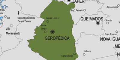 Mapa do município de Seropédica