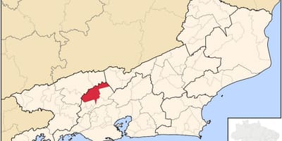 Mapa de Vassouras